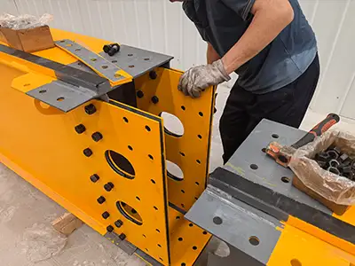 Nigeria is receiving two 15 ton overhead cranes from Yuantai Cranes, featuring steel structures, 13-meter span, 8.95-meter lift, and 400V/50Hz/3P power. These 15 ton explosion proof overhead cranes carry Ex II 2 G Ex de IIC T4 rating, ensuring safe, reliable performance in gas or dust explosion-risk environments.